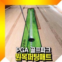 나nanr_PGA 골프파크 원목 리턴 퍼팅 매트 퍼터 연습 스포츠♥sksnfll, ♥sstarting