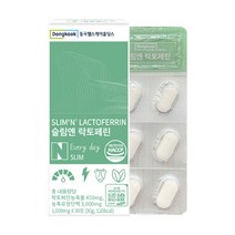 동국제약그룹 슬림엔 락토페린 1 000mg x 30정, 1000mg