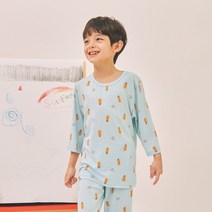 수아팜 남아 키즈 내의 세트 땅콩