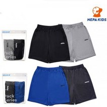 [네파키즈] 특가상품 시원 COOL 2개가 한세트 반바지 더블 팩 KID6900000