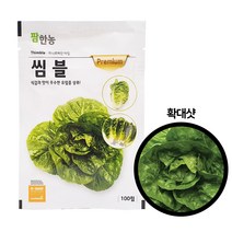 [씨앗맛집] 팜한농 씸블 100립(유럽상추) 유럽종 봄 상추 잎 쌈 채소 야채 씨앗 종자 모종 재배 키우기