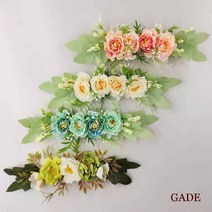 가더GADE 납골당리스 일자형 장식틀 조화꽃꾸미기 추모용 봉안당, 5X) No.1) PK