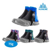 오니지 숏 스패츠 등산 트레일 러닝 게이터 발목각반 AONIJIE E941, 오렌지 F, 오렌지 F