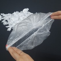 일회용헤어캡 염색 헤어팩 비닐캡 100P 미용실비닐캡 샤워헤어캡