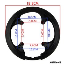 자전거 스프라켓 경량 내구성 T도로 스킷 크랭크 가 체 링 4 44 46 5T, G4WN-42, 1개