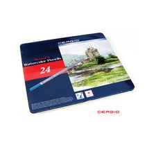 MDG7171 세르지오 수채색연필 24색 연필/컬러링북/파스텔/색연필