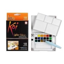사쿠라 코이 WATER COLORS 18 COLOR SET 고체물감, 단품