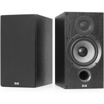 ELAC Debut 2.0 B6.2 북쉘프 스피커 블랙