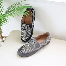 짝꿍닷컴 스팽글 인조가죽 2color 예쁜 슬립온 HOS 875