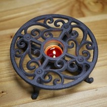 원형 문양 철제 워머