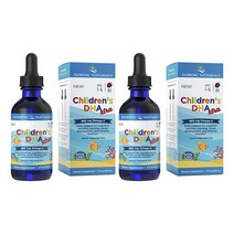 노르딕내츄럴스 칠드런스 DHA 엑스트라스트랭스 어린이 오메가-3 880mg 베리, 2개, 60ml