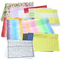 예한 [한지공예 수제한지 모음] 한지(순지), 색운용지 $C39_33.황토색, 1장