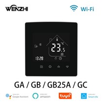 WiFi 온도 조절기 온도 조절기 물/전기 바닥 난방 가스 보일러 25A Smart Life Tuya Control Alexa Google, 04 WZ-X5-GC