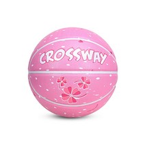 범용 CROSSWAY 전용 훈련 시험구 7호공 농구공6호, T05-3058-PU-핑크크리스탈