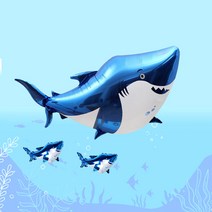 [지호] 스펀지 풍선 모음 / 바다풍선 / 물고기풍선 / 상어풍선 / 문어풍선 / 불가사리, SE_바다풍선_ 엄마 상어