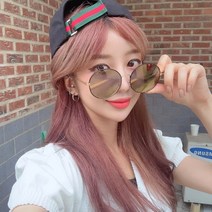 하리몽드 동그리 렌즈 메탈리 선글라스 (4color)