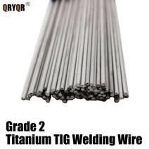 티그펜 티그핑거 와이어 용접봉 용접펜 학년 2 티타늄 TIG 필러로드 용접 와이어, 04 2.0mm x 250mm 2pcs