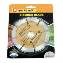 와이지알씨 다이아몬드날 4.5인치 보급형 절단석 대리석 도자기