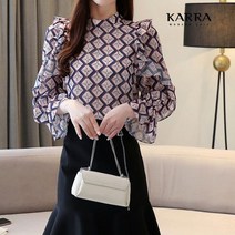 카라 KARRA 크레인러플블라우스 KB3SBL032C