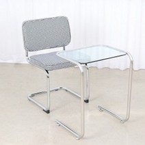 소프트유 카페 강화 유리 침대 모던 미드 센추리 철제 간이 디자인 메탈 사이드 테이블