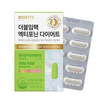 비오피테 더블임팩 엑티포닌 다이어트, 60정, 1개