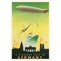 (영문도서) Vintage Journal A Pleasant Trip to Germany Paperback, Found Image Press, English, 9781648112096