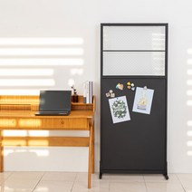 발터 사무실 원룸 철제 공간분리 파티션, 02.발터 0818 G3 블랙