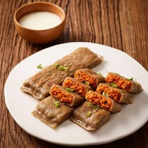 푸드마을 메밀전병 순한맛 매운맛 1.2kg 메밀 전병, 1200g, 1개, 메밀전병(매운맛)