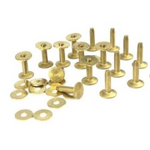 가죽공예 DIY 스트랩 체인 버클 금속 악세사리 20pcs 단단한 금관 악기 리벳 amp Burrs 가죽 기술 벨트 수화물 장식 못 영원한 압정 잠 그개 6 크기, 12x4x19mm