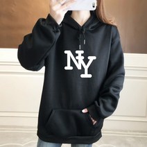 스타일아유 2020 NY 무지 기모 후드 티셔츠 후드티AXB6TS273A