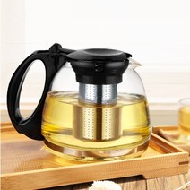 내열유리 차우려내는 차포트 깔끔한디자인 티포트 1100ml