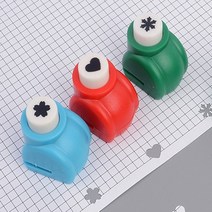 HY 귀여운 모양 미니 펀칭기 펀치 사무용펀칭기 펀치기, 눈꽃