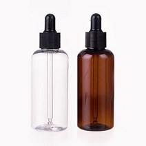 [버블빈] 스포이드용기 스포이드공병-100ml(PET재질), 투명용기, 1개