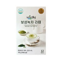 녹차수도보성 보성녹차라떼 분말, 16g, 24개