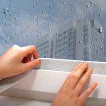 제습테이프 30X2m 1개/유리창 창문 곰팡이 결로방지테이프 물기 습기 물흡수 창틀 시트지 스티커 방습 시트, 상세페이지 참조