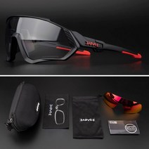 고글 선글라스 자전거용 남여공용 선글라스 변색 자외선차단 렌즈 틴트안경 편광, 옵션3