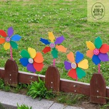 초등학생 만들기 키트 유아 어르신프로그램 꽃 바람개비, 둥근패턴 UDOPP0144