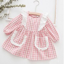 앨리홈 그레텔체크원피스