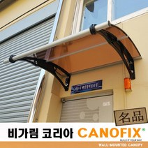 캐노픽스 550x1000 렉산 캐노피 비가림 처마 창문 현관 비막이 빗물받이 햇빛차단 비가리개 테라스지붕 채양 그늘막, 그린, 회색, 직결피쓰