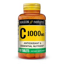 매이슨네츄럴스 비타민 C 1000mg 타블렛 무설탕, 100개입, 1개