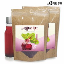 착한푸드 말린비트 비트말랭이 비트차 60g X 2개 + 차물병 1개, 단품없음