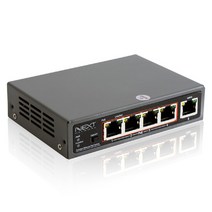 NEXT-POE605F 4포트 POE 스위칭허브