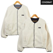 커버낫 리버시블 카라리스 쉐르파 집업자켓CO2203JK03