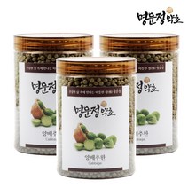 명문정약초 국산 100% 양배추 환 식이섬유, 400g, 3개