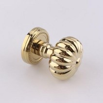 골드 투명 크리스탈 엔틱 라운드 방문손잡이 침실 문고리, 35-50mm, O