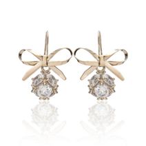수스다 리본 샹제리 귀걸이 earring 패션귀걸이