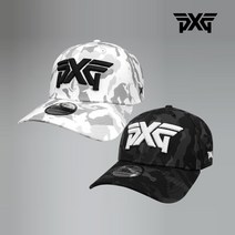 기타브랜드 PXG 공용 FAIRWAY CAMO 3930 스트레치핏 골프모자, 블랙