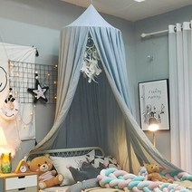 여름 모기장 캐노피 어린이 침대 커튼 아기 걸이식 침구 돔 남아 놀이 텐트 거실 침실 장식, [08] type8