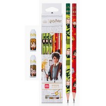 델리 58214 해리 포터 2B/HB 연필 용품 학교 사무실 문구 귀여운 학생 선물 상자당 12 개, 02 HB