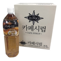 엘빠소 카페시럽, 1.5L, 12개